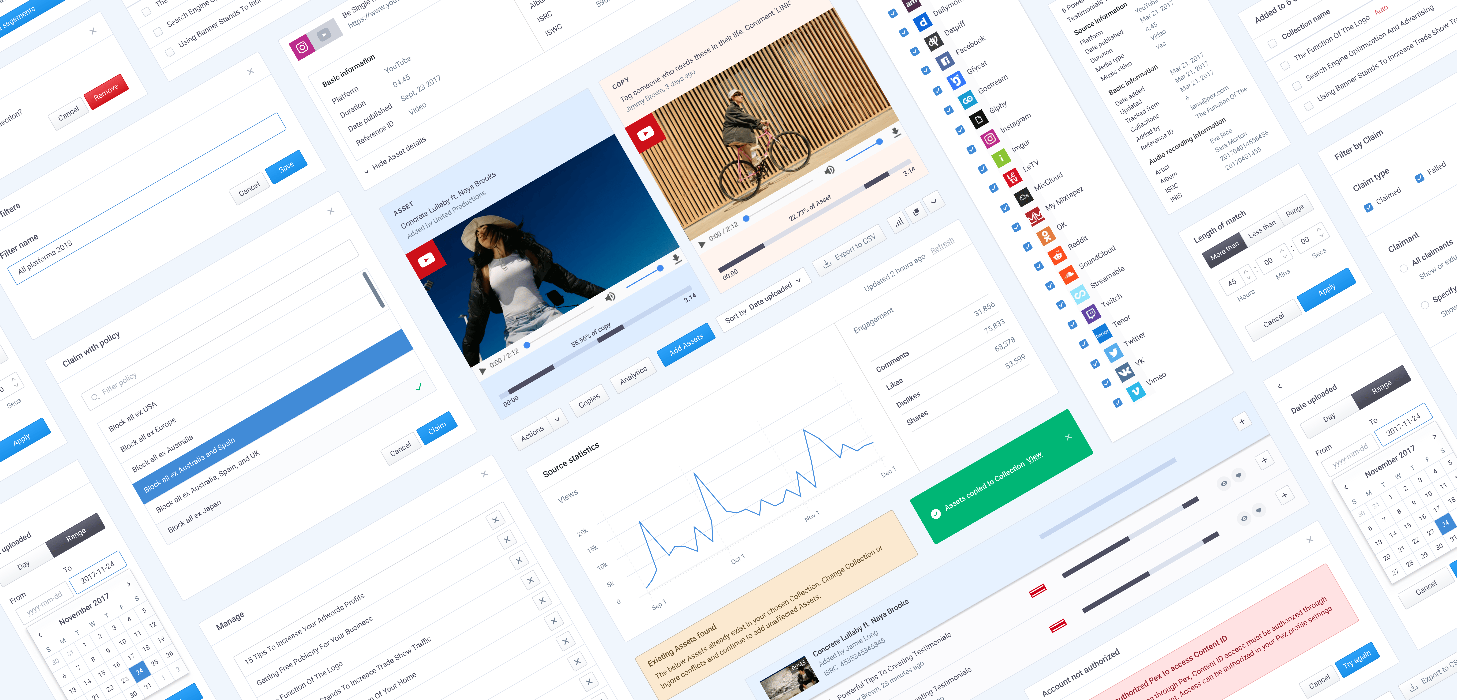 Pex Product Redesign overview